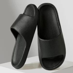 Thick Platform Bathroom Home Slippers Women Fashion Soft Sole EVA Indoor Slides Men sandals 2023 Summer Non-slip Flip Flops - Image 2